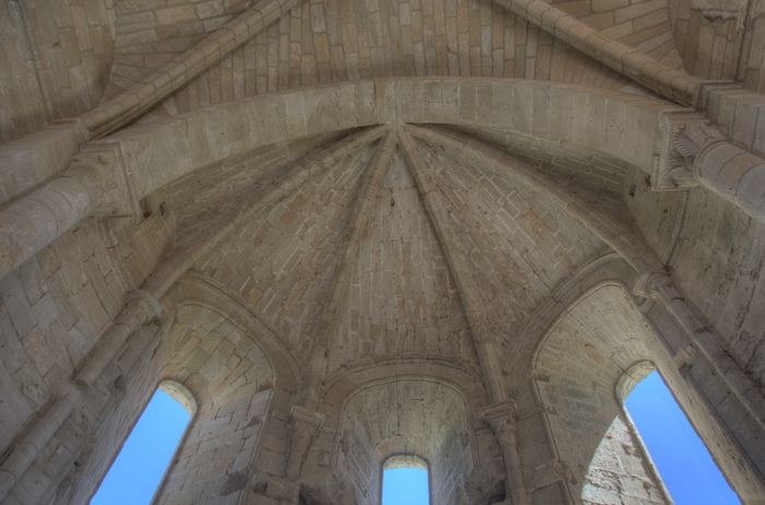 Bóveda del ábside de la capilla mayor de la iglesia del monasterio de Monsalud